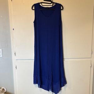 Eileen Fisher Blue Sleeveless Dress